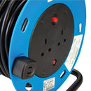 Powermaster Cable Reel Freestanding 13A 230V-4