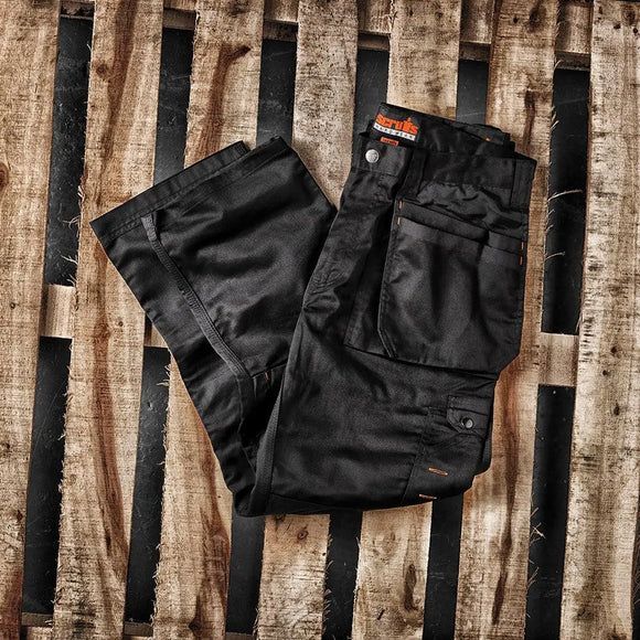 Scruffs Worker Plus Trousers Black