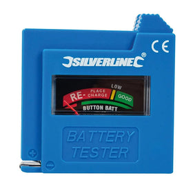 Silverline Compact Battery Tester - 0