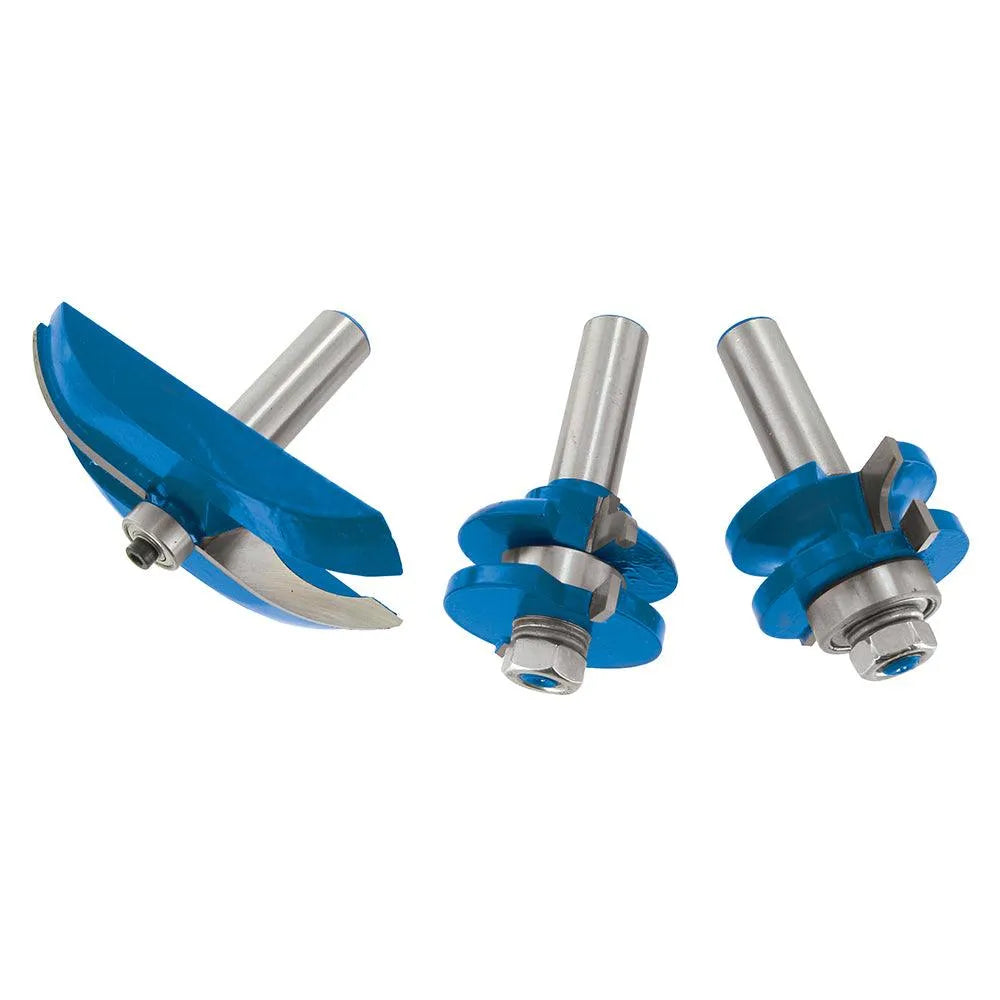 Silverline 1/2" TCT Panel Door Bit Set 3pce