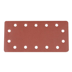 Silverline Hook & Loop 1/2 Sheets Punched 10pk