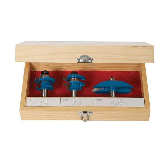 Silverline 1/2" TCT Panel Door Bit Set 3pce