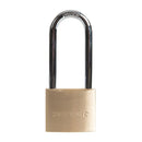 Silverline Brass Padlock Long Shackle-2