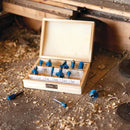 Silverline 1/4" TCT Router Bit Set 12pce-4