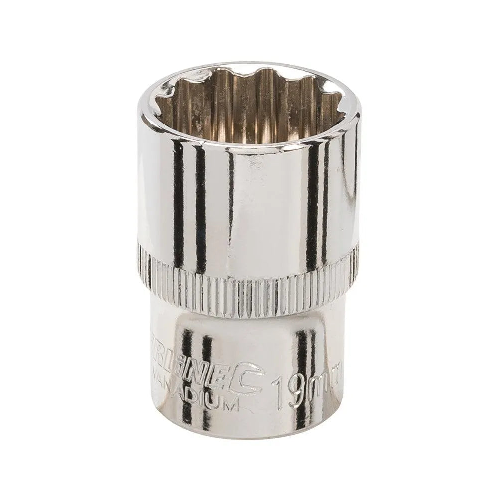 Silverline Socket 1/2" Drive 12pt Metric