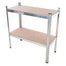 Silverline Boltless Freestanding Shelving Unit-2