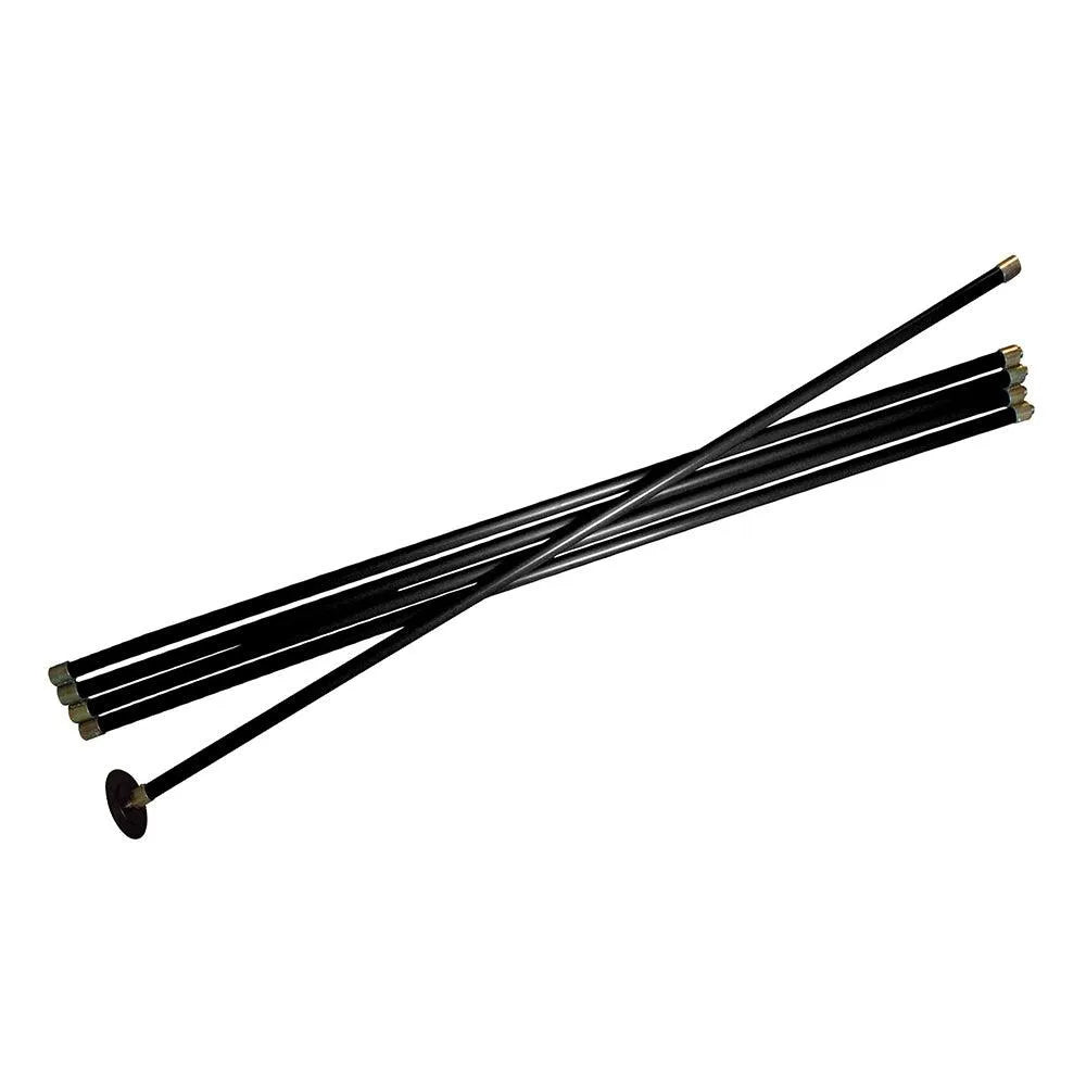 Silverline Extra-long 2m Drain & Chimney Rod Set 7pce