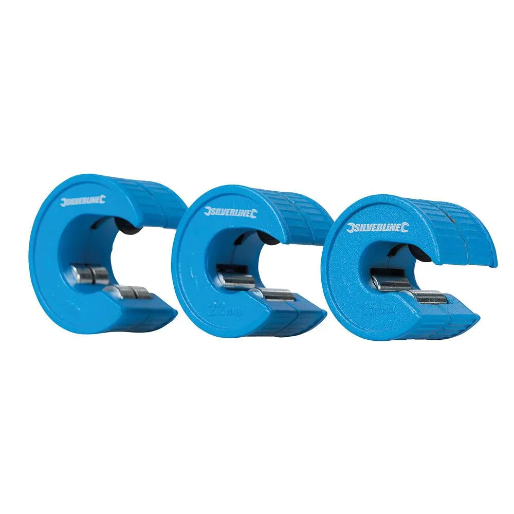 Silverline Quick Cut Pipe Cutter Set 3pce