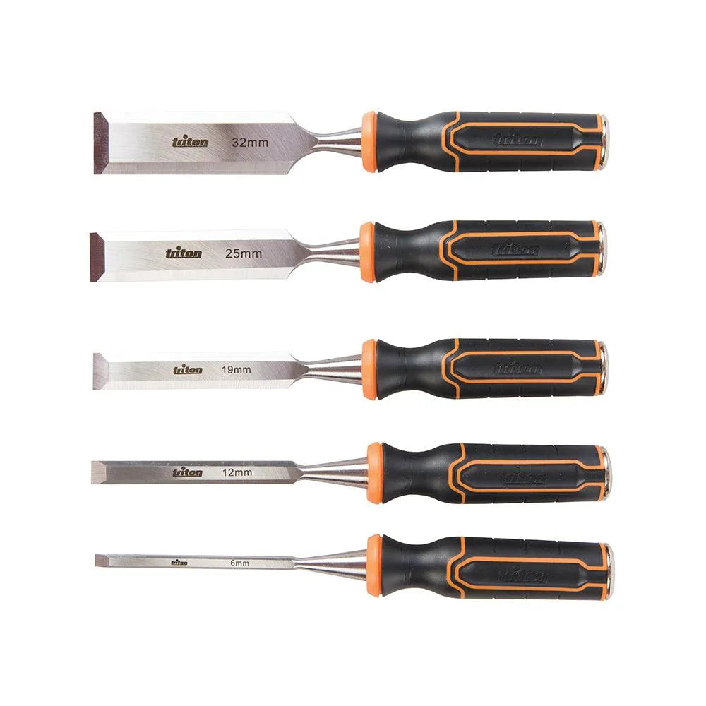 Triton Wood Chisel Set 5pce - 0