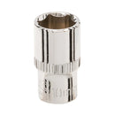 Silverline Socket 1/4" Drive 6pt Metric-2