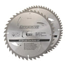 Silverline TCT Circular Saw Blades 40, 60T 2pk-1