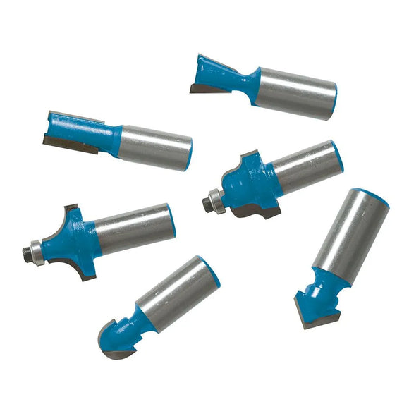 Silverline 1/2" TCT Router Bit Set 12pce