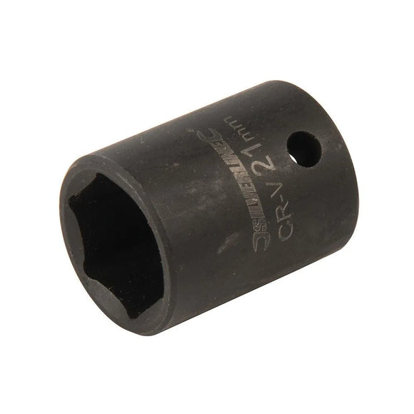 Silverline Impact Socket 1/2" Drive 6pt Metric