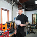 Tough Grit 2-Tone Polo Black / Charcoal-3