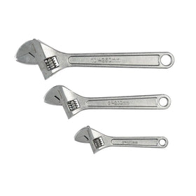 Silverline Adjustable Wrench Set 3pce - 0