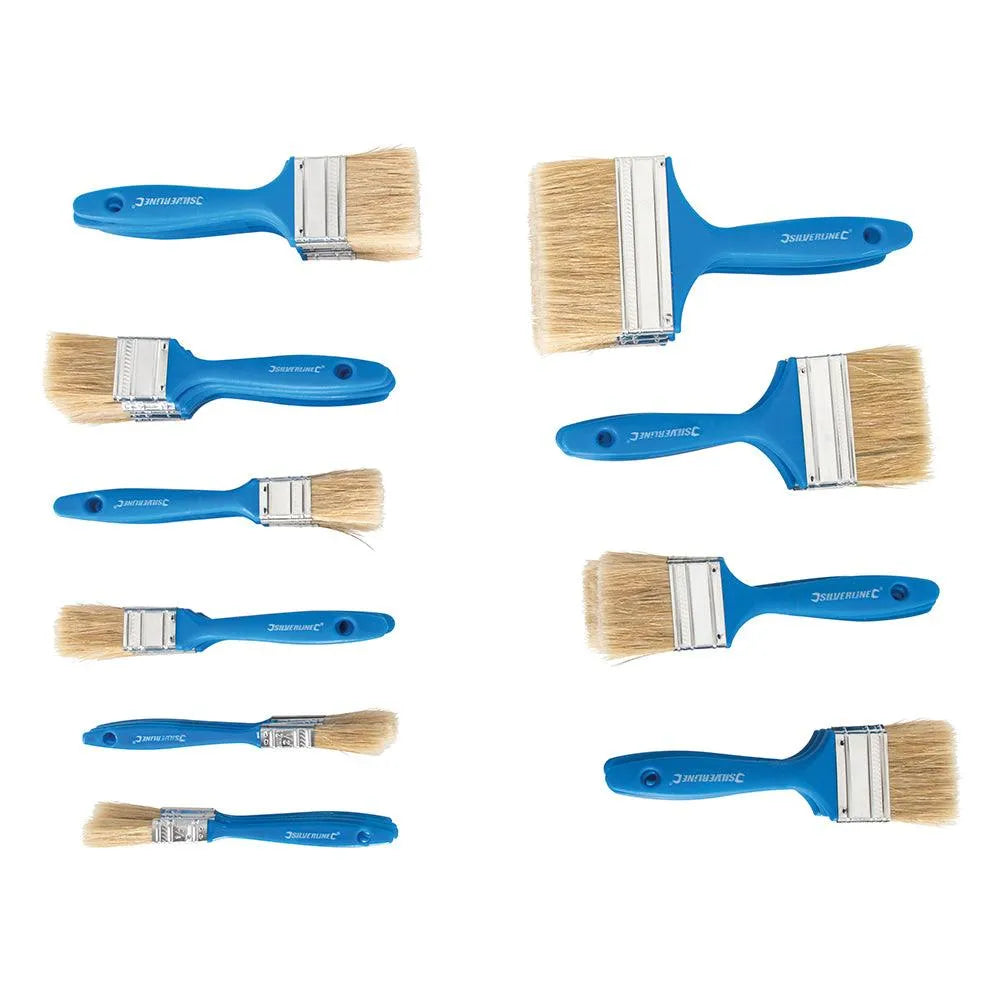 Silverline Disposable Paint Brush Set 50pce - 0