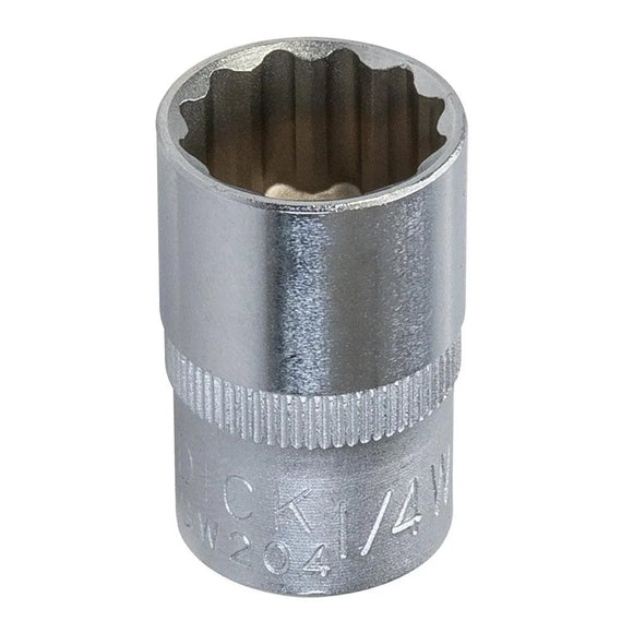 King Dick Socket SD 3/8" Whitworth 12pt
