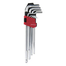 Silverline Expert Hex Key Ball End Set 9pce-2