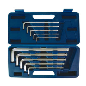 Silverline Extra-Long Hex Key Ball End Set 10pce - 0