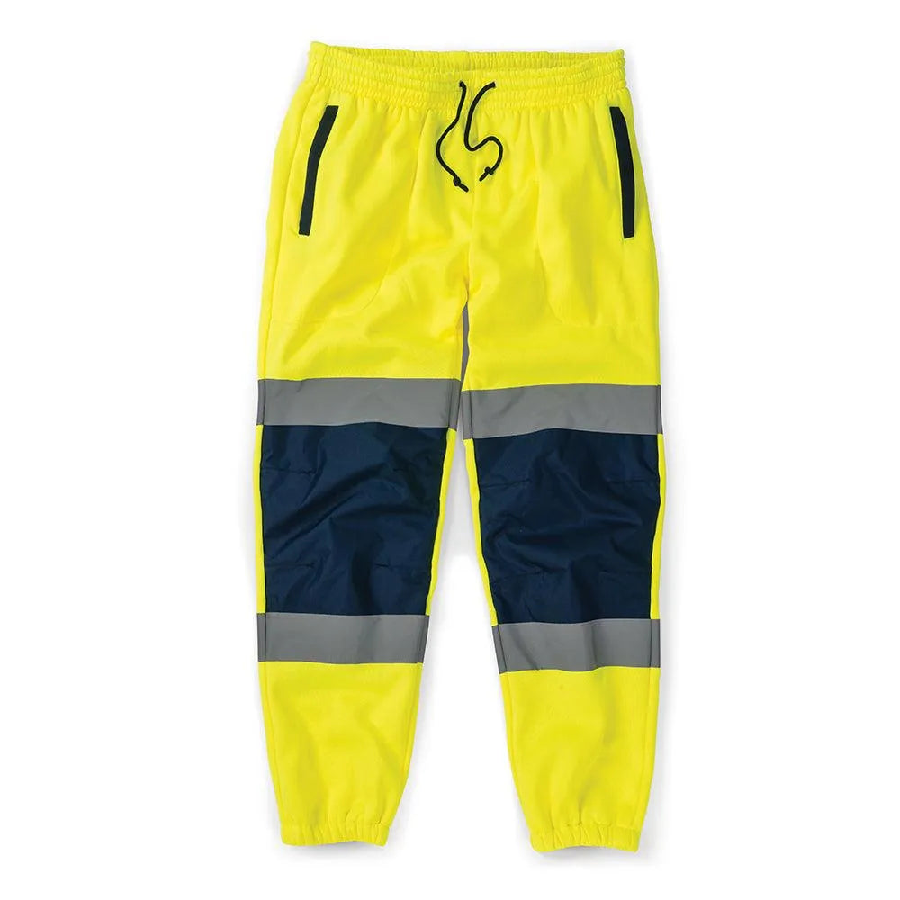 Tough Grit Hi-Vis 2-Tone Jogger Yellow/Navy