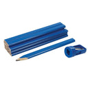 Silverline Carpenters Pencils & Sharpener Set 13pce-1