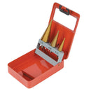 Silverline Titanium-Coated HSS Step Drill Set 3pce-2