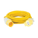 Defender Extension Lead Yellow 4mm2 32A 14m-1