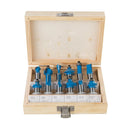 Silverline 12mm TCT Router Bit Set 12pce-2