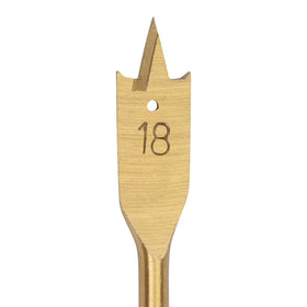 Silverline Titanium-Coated Flat Bit - 0