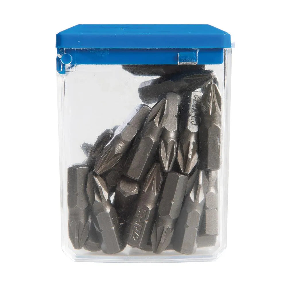 Silverline Pozidriv Cr-V 6150 Screwdriver Bits 30pk - 0