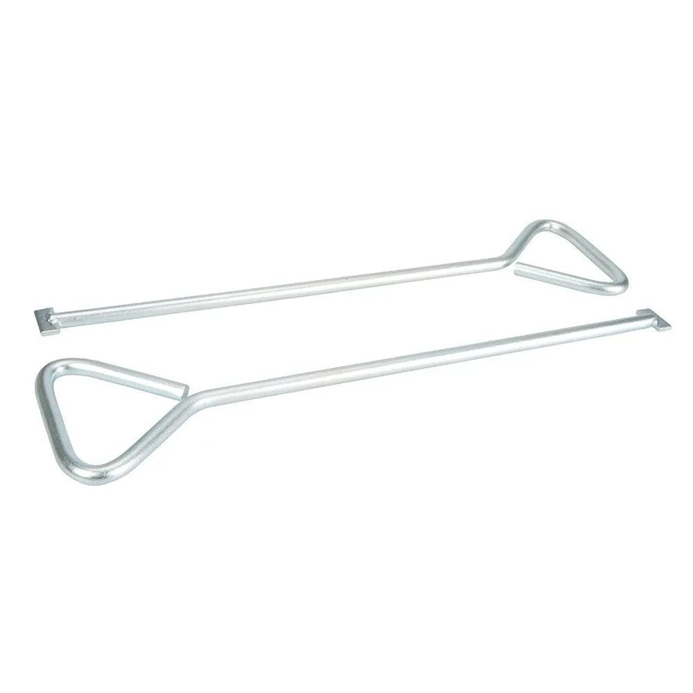 Silverline Manhole Cover Keys T-End 2pk