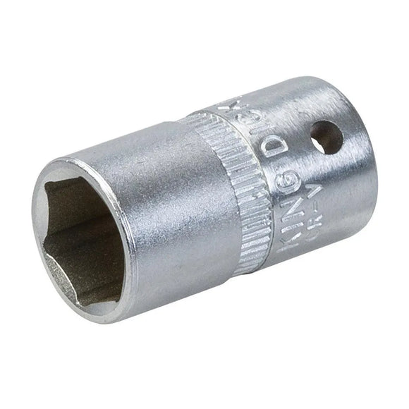 King Dick Socket SD 1/4" AF 6pt