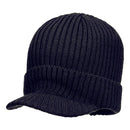 Beanie Hat with Peak-2