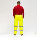 Hi-Vis Elastic Trousers Yellow-3