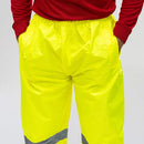 Hi-Vis Elastic Trousers Yellow-14