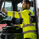 Hi-Vis Polo S/SLEEVE Yellow-5