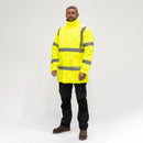 Hi-Vis Parka Jacket Yellow-16
