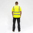 Hi-Vis Polo S/SLEEVE Yellow-8