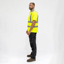 Hi-Vis Polo S/SLEEVE Yellow-32