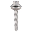 TIMCO Self-Drilling Light Section Screws Exterior Silver with EPDM Washer-1
