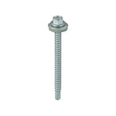 TIMCO Self-Drilling Light Section Screws Exterior Silver with EPDM Washer-1