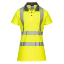 Hi-Vis Women's Cotton Comfort Pro Polo Shirt S/S-4