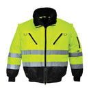 Hi-Vis 3-in-1 Contrast Pilot Jacket-2