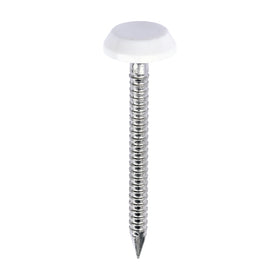 TIMCO Polymer Headed Nails - White