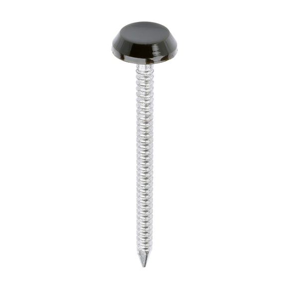 TIMCO Polymer Headed Nails - Mahogany