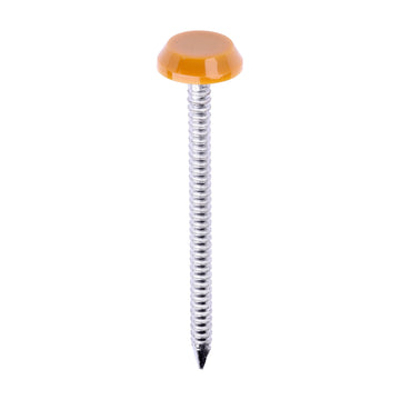 TIMCO Polymer Headed Nails - Oak