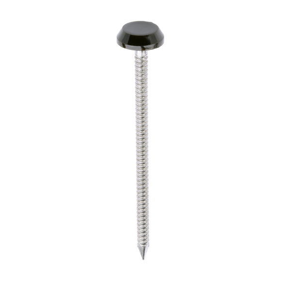TIMCO Polymer Headed Nails - Mahogany