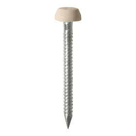 TIMCO Polymer Headed Pins - Beige