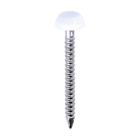 TIMCO Polymer Headed Pins - White