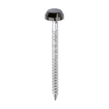 TIMCO Polymer Headed Pins - Mahogany - 0
